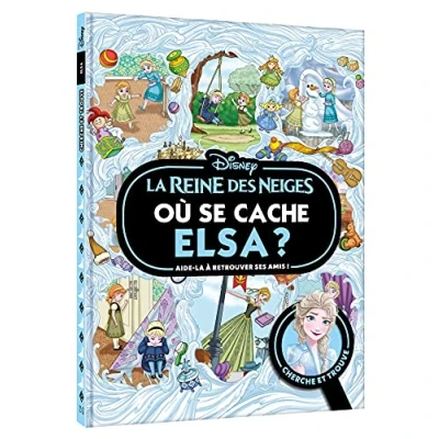 Abbildung von la REINE DES NEIGES Où se cache Elsa ? Cherche et trouve Disney: Aide à retrouver ses amis !