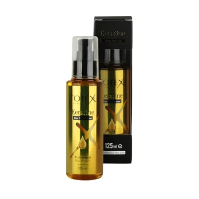 Abbildung von Totex Keratin Hair Care Serum I Haarpflege geschädigtes Haarreparatur Anti Spliss 125ml (1 Stück)