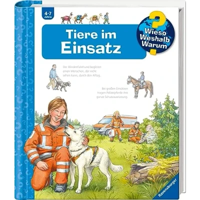Abbildung von Wieso? Weshalb? Warum?, Band 16: Tiere im Einsatz (Wieso? 16)