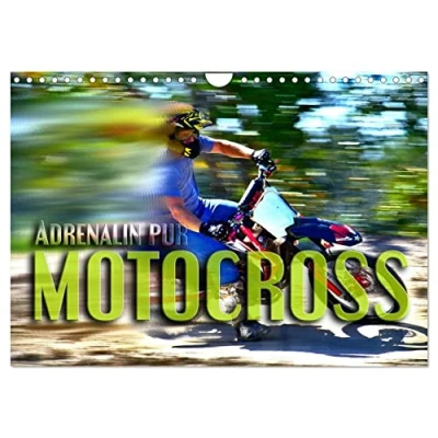 Abbildung von Motocross Adrenalin pur (Wandkalender 2025 DIN A4 quer), CALVENDO Monatskalender