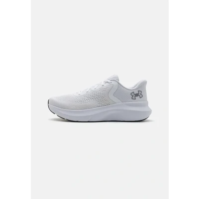 Abbildung von Under Armour Charged Rogue 5 Laufschuh Straße, Herren, Größe: 47.5, White/black Schuhe