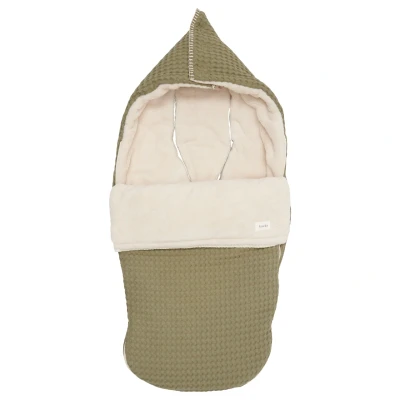 Abbildung von Koeka Buggy Fußsack Plüsch Oslo moss