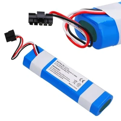 Abbildung von Extralink, Ersatzakku kompatibel mit Xiaomi Roboter Mop Pro INR18650 MA1 4S1P SC, Akku wiederaufladbar, 3200mAh 47.36Wh, Batterie für Reinigungsroboter, Ersatzbatterie