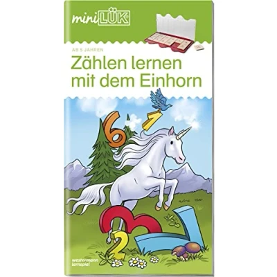 Abbildung von miniLÜK: Vorschule/1. Klasse Mathematik Zählen lernen mit dem Einhorn (miniLÜK Übungshefte: Vorschule)