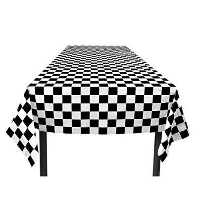 Abbildung von PARTY DISCOUNT Tischdecke Racing, kariert, 130x180cm