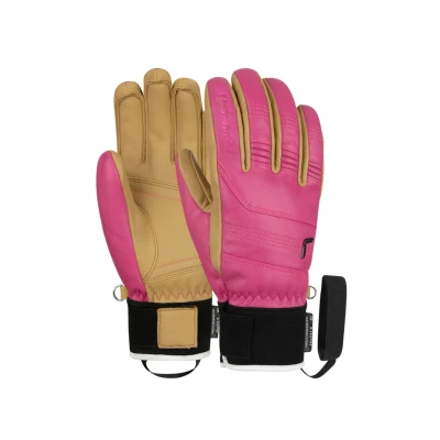 Abbildung von Reusch Highland RTEX XT Fingerhandschuh, Größe: 8, Pink camel