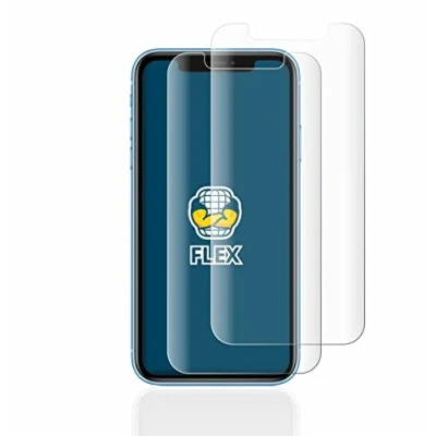 Abbildung von BROTECT 2 Stück Full Cover Schutzfolie für Apple iPhone XR / 11 Screen Displayschutz Folie [3D Curved, Anti Fingerprint, Kristall Klar]