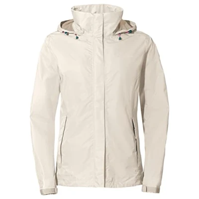 Abbildung von Vaude Women Escape Light Regenjacke / wasserabweisende Jacke, Damen, Größe: 44, Ecru