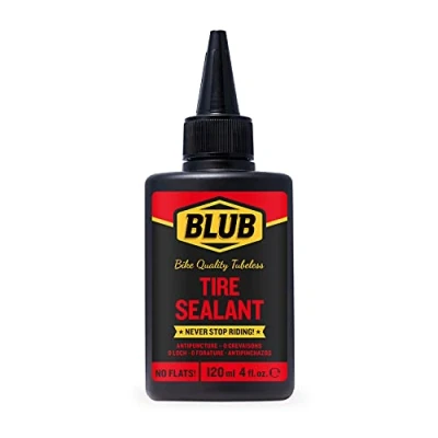 Abbildung von BLUB Tubeless MTB Dichtmittel 120 ml, Fahrrad Pannen Dichtmittel, Reifen Reparatur Verhindern und Reparieren von Fahrradrädern