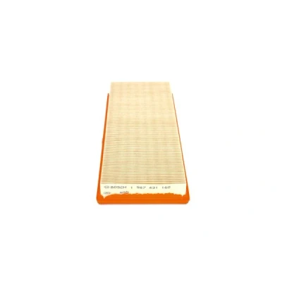 Abbildung von BOSCH 1 987 431 160 Innenraumfilter Partikelfilter 336,5 134 40,5