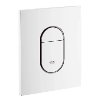 Abbildung von Grohe Arena Cosmopolitan WC Abdeckplatte, weiß, 38844SH0, Klassische Größe