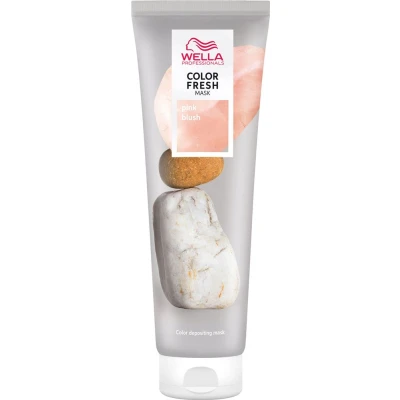 Abbildung von Wella Color Fresh Mask Pink Blush Farbauffrischende Haarmaske, Haartönung &amp; Haar Glossing von rosa Haarfarbe 150 ml