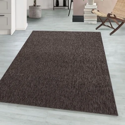 Abbildung von Teppium Teppich Unicolor Einfarbig, Rechteckig, Höhe: 7 mm, Kurzflor Schlingen Wohnzimmer Einfarbig Modern