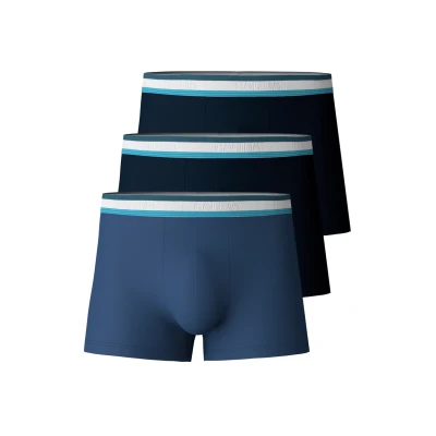 Abbildung von CALIDA Natural Benefit Boxershorts Herren, im 3er Pack, weicher Elastikbund