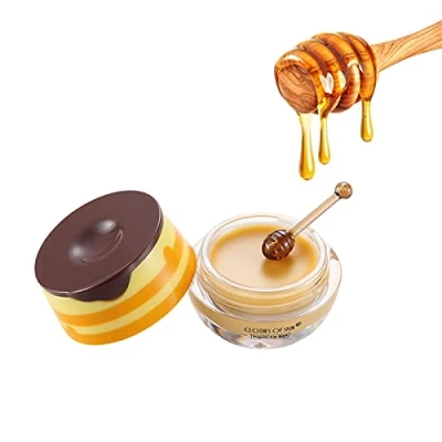 Abbildung von Lippenmaske, Propolis Moisturizing Lip Mask Entfernung Der Toten Haut Pflegende, Lippenpflege Gel Masken, Anti Falten Lippenmaske Mit Pinsel