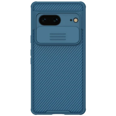 Abbildung von Google Pixel 7 Hülle Kunststoff Nillkin Hard Case/Backcover Handyhülle Blau