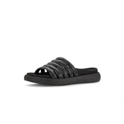 Abbildung von Gabor Damen Pantoletten, Frauen Slipper,Best Fitting,Slip ons,Backless Slipper,Gartenschuhe,Sommerschuhe,sommerclogs,Mules,schwarz,36 EU / 3.5 UK