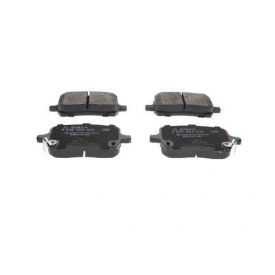 Abbildung von BOSCH 0 986 494 306 Bremsbelagsatz Low Metallic mit akustischer Verschleißwarnung Anti Quietsch Blech OPEL: GT Roadster
