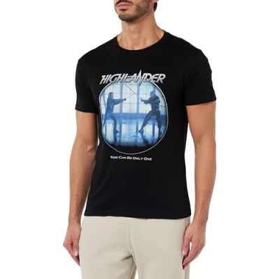 Abbildung von cotton division Herren Mehildrts009 T Shirt, Schwarz, M