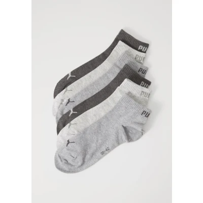 Abbildung von Puma Quarter Plain Unisex 6 PACK Sportsocken, Größe: 47 49, Grey combo