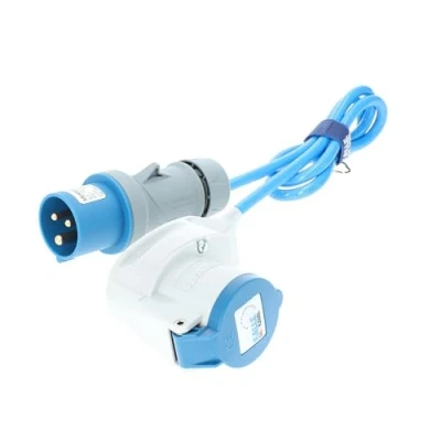 Abbildung von CEE Verlängerung Kalle Blue Extreme 2,5mm² Winkel KOMPAKT 1,5 Meter