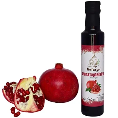 Abbildung von Granatapfelsoße 340g Natürliches Salatdressing aus Granatapfel Extrakt Ohne Zusatzstoffe &amp; Konservierungsstoffe Vegan Naturyol Nar Eksisi
