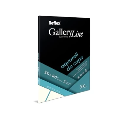 Abbildung von Schoellershammer Aquarellpapier Da Capo, 30x40cm, 300 g/m², Block mit 20 Blatt, VF5004242