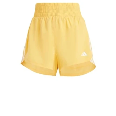 Abbildung von adidas Performance Pacer Stripes RISE kurze Sporthose, Damen, Größe: XSx5&quot;, Semi spark white