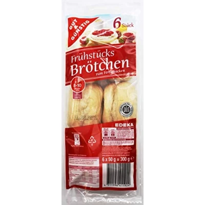 Abbildung von Gut &amp; Günstig Frühstücks Brötchen zum Fertigbacken, 20er Pack (20 x 300g)