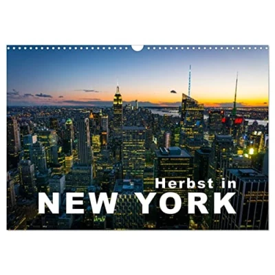 Abbildung von Herbst in New York (Wandkalender 2025 DIN A3 quer), CALVENDO Monatskalender