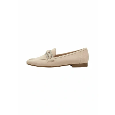 Abbildung von MARCO TOZZI Damen Slipper aus Leder Elegant, Beige (Dune), 39 EU