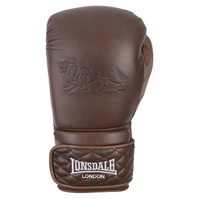 Abbildung von Lonsdale Unisex Adult Spar Gloves Equipment, Vintage Brown, 10 oz