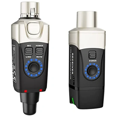 Abbildung von Xvive U3 Wireless Microphone System XLR Mikrofon Sender Empfänger für Dynamisches Audio Mischpult, PA und DSLR Kamera