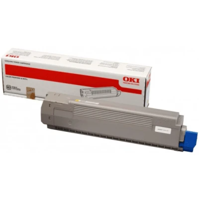 Abbildung von Oki 44643001 gelb toner 7300 seiten original