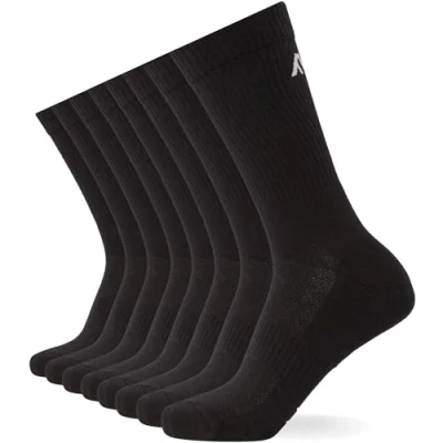 Abbildung von FM London Unisex 8 PACK Socken, Größe: 39 42, Black