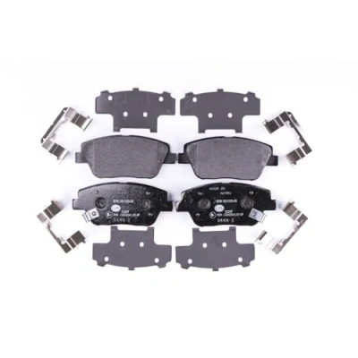Abbildung von HELLA 8DB 355 020 551 Bremsbelagsatz mit akustischer Verschleißwarnung Zubehör KIA: Optima / K5