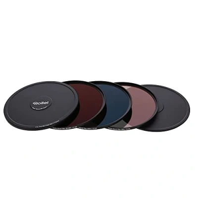 Abbildung von Rollei F:X Pro ND Filterset (ND 8, 64, ND1000) Neutraldichtefilter Set mit 3 Graufiltern (112mm), 26593