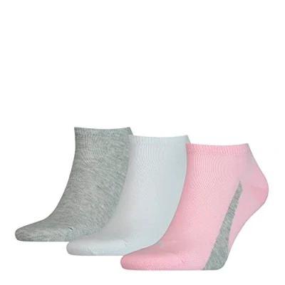 Abbildung von Puma Unisex Sneaker Socken, Rosa, 39/42 (3er Pack)