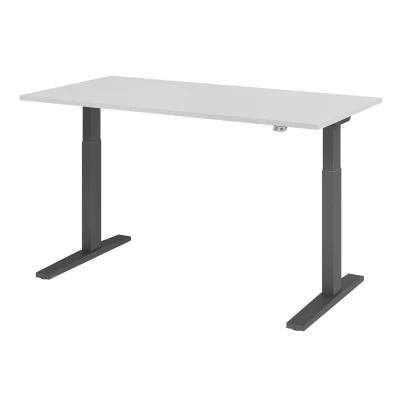 Abbildung von Hammerbacher Schreibtisch XMKA16 Grau/Graphit