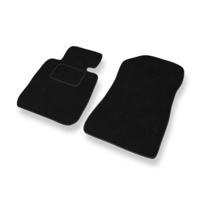Abbildung von Mossa Fußmatten Auto kompatibel mit BMW 1er E81/E87 (2004 2013) schwarz Automatten Autoteppiche 2