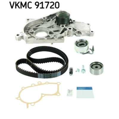 Abbildung von SKF VKMC 91720 Wasserpumpe + Zahnriemensatz mit Dichtungen 177 TOYOTA: Picnic, Avensis I Kombi