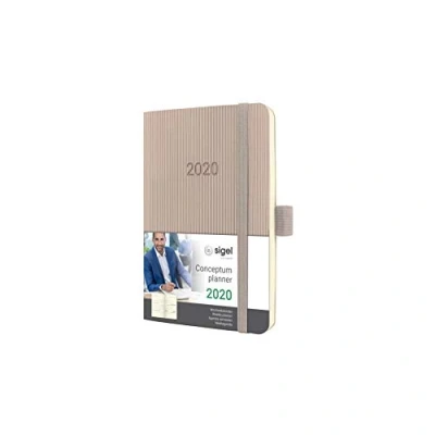 Abbildung von SIGEL C2031 Wochenkalender 2020, ca. A6, cremefarben, Softcover Conceptum weitere Modelle