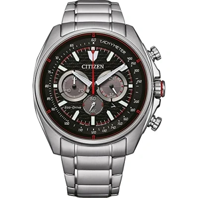 Abbildung von CITIZEN Herren Analog Japanisches Quarzwerk Uhr mit Edelstahl Armband CA4561 89E