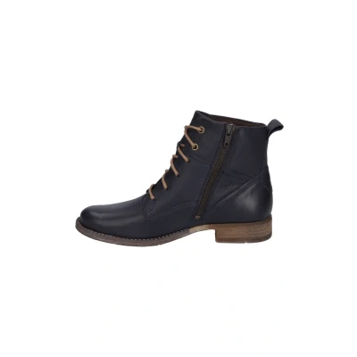 Abbildung von Josef Seibel Sienna Schnürstiefelette, Damen, Größe: 39, Ocean Schuhe