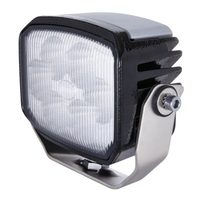 Abbildung von HELLA LED Arbeitsscheinwerfer Power Beam 1500 12V / 24V 1300lm Anbau/Schraubanschluss schwenkbarer Montagebügel Nahfeldausleuchtung Stecker: DEUTSCH Stecker 1GA 996 288 031