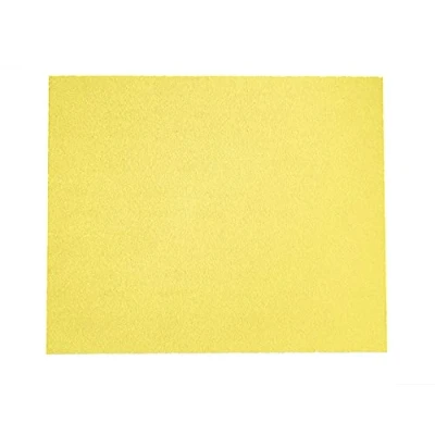 Abbildung von Mirka Yellow Schleifpapier Schleifbögen / 230x280mm P80 25 Stk/ Schleifen von Hartholz, Weichholz, Farbe, Spachtel, Kunststoff