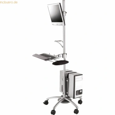 Abbildung von Roline PC/LCD Rollständer 17.03.1174 180cm silber