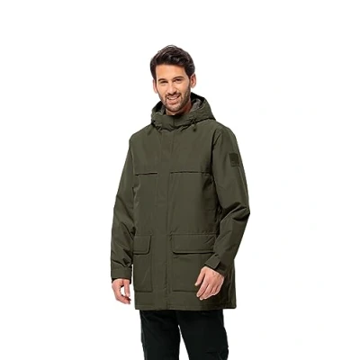 Abbildung von Jack Wolfskin Herren WINTERLAGER M Parka, Island Moss, XL