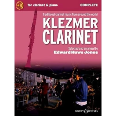 Abbildung von Klezmer Clarinet: Traditional clarinet music from around the world. Klarinette (2 Klarinetten) und Klavier; Gitarre ad libitum. (Fiddler Collection)