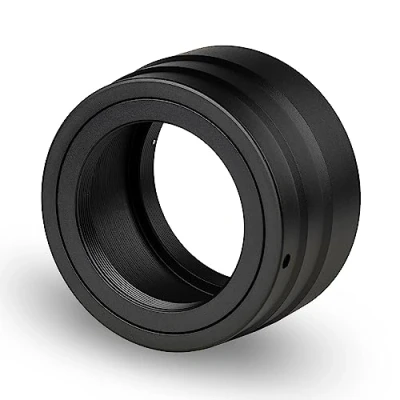 Abbildung von Walimex pro T2 Adapter für Canon R Adapterring mit manuellem Fokus, einfache Handhabung, Objektiv Anschlussring kompatibel EOS R, RP, Ra, R5, R6